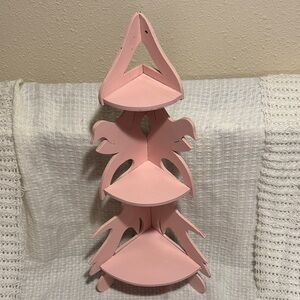 Vintage Handmade Wooden Corner Wall Shelf